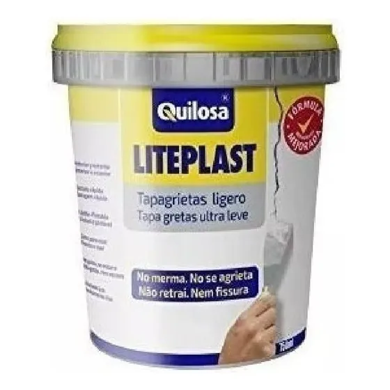 Tapa Grietas Agujeros Fisuras Liteplast Quilosa 250g Davinci