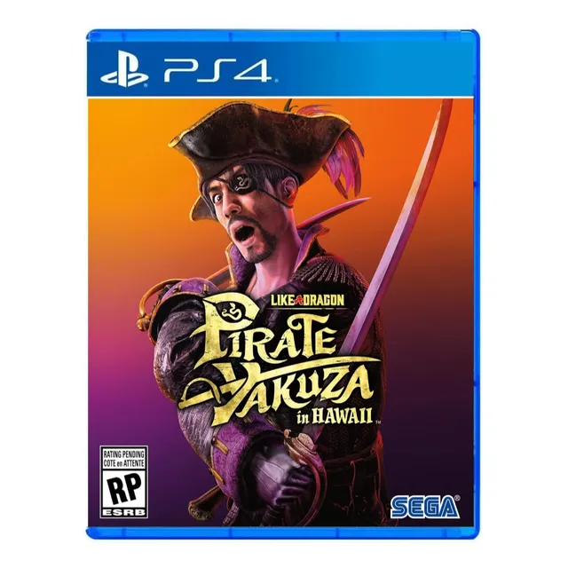 Como un dragón pirata yakuza en Hawái, medios físicos para PS4
