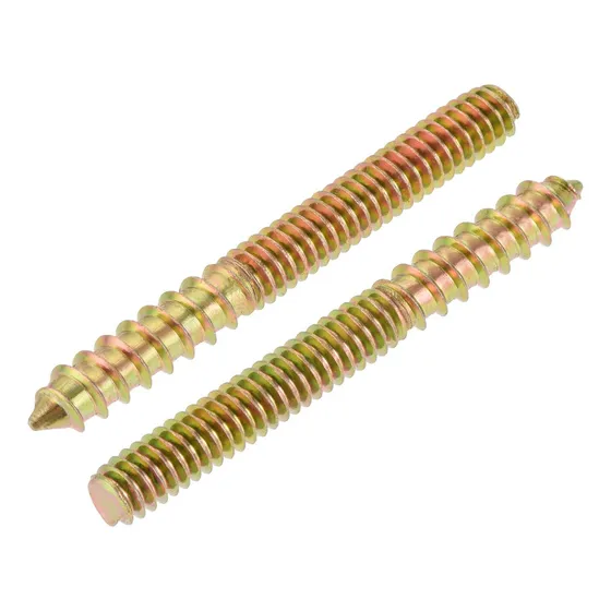 20 Pernos Sujeción 1/4-20'' X 1-1/4'' Tornillo Doble Roscado