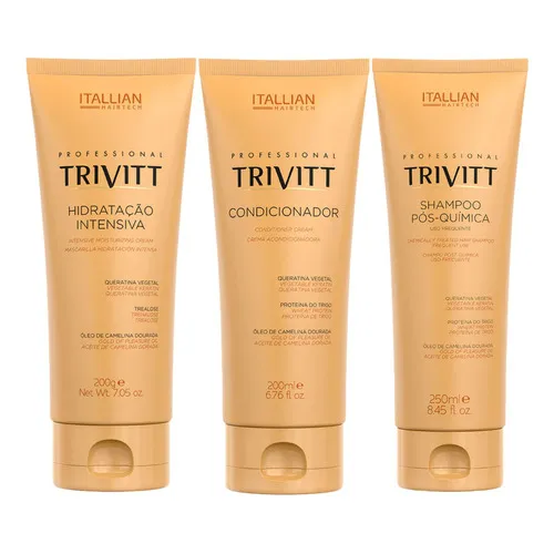 Kit Manutenção Trivitt Com Hidratação Itallian