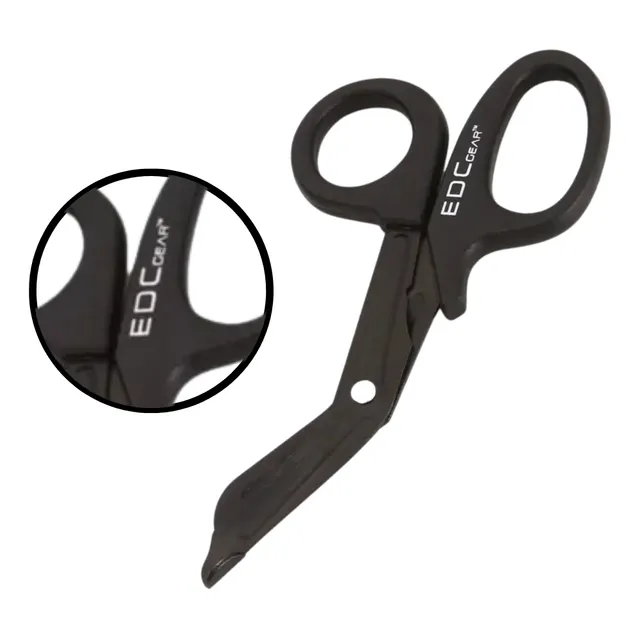 Tesoura Edc Ponta Romba Aph Resgate Samu Bombeiros Original