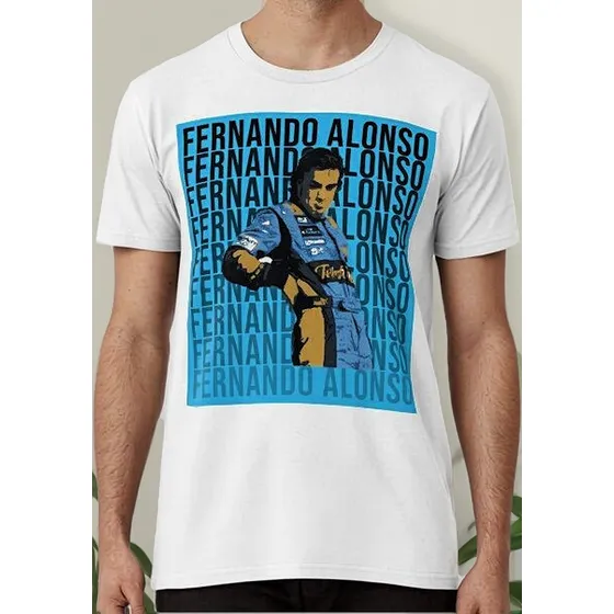 Remera Fernando Alonso Renault World Champion 2005 (aston Ma