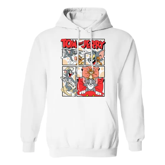 Sudadera Tom Y Jerry Amigos Unicos