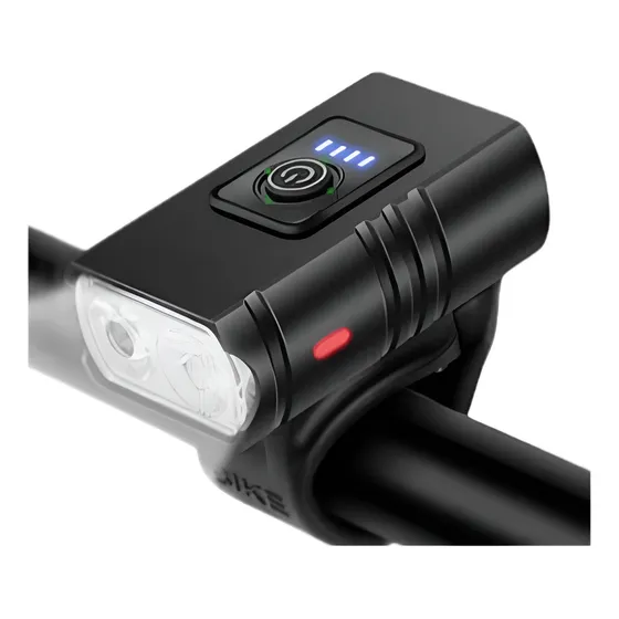 Luz Lampara Potente Para Ciclismo 1000 Lumens Usb Luz Blanca