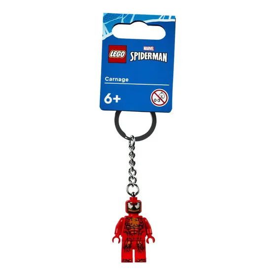 Lego Llavero Marvel Spider-man Carnage 854154 Cantidad De Piezas 1