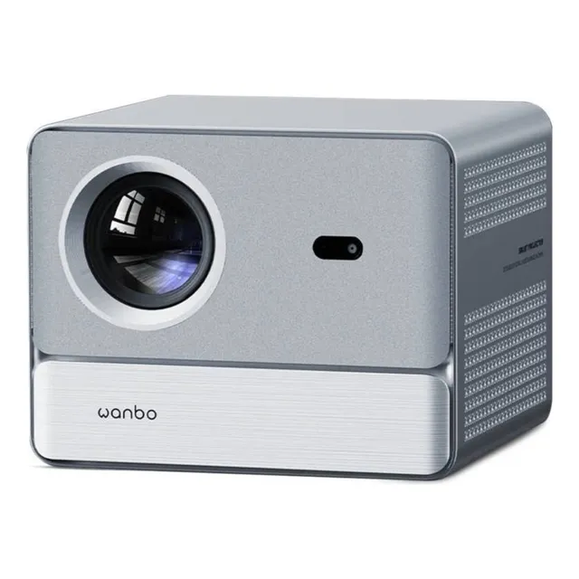 Proyector Wanbo Davinci 1 Pro Chromecast Integrado Color Plateado