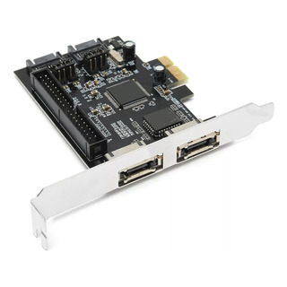 Placa Pci Express 2 Portas Sata 3 E 2 Portas E Sata Raid Placa Pci Express 2 Portas Sata 3 E 2 Portas E Sata Raid