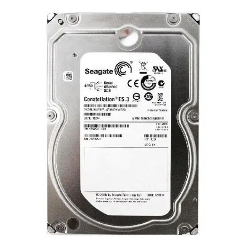 HD Sas Seagate de 4 TB, 7,2 K, 3,5 ST4000 NM0023, color plateado