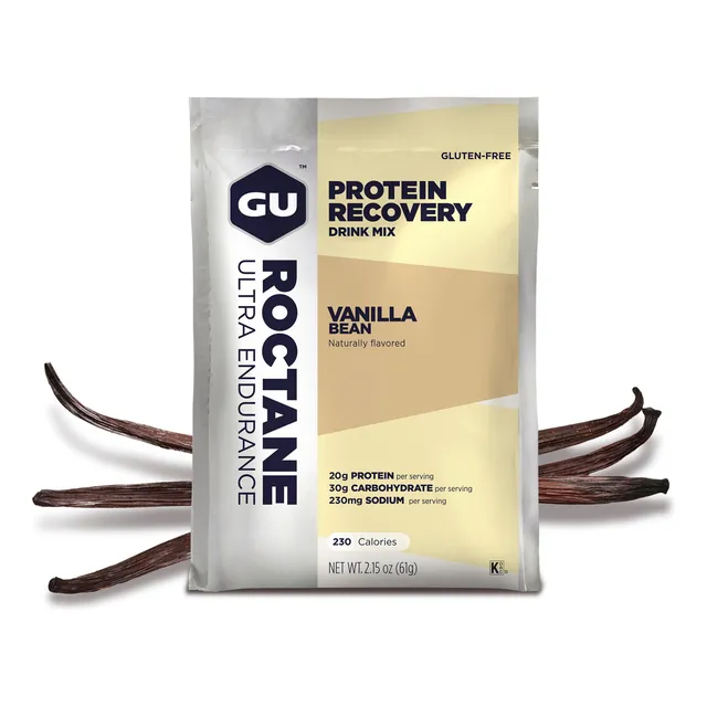 Proteina De Recuperacion Vanilla Gu Energy Caja 10 Unidades
