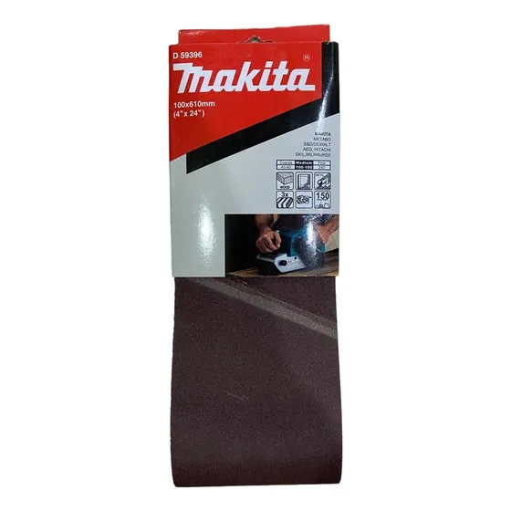 Lijas Banda (3un) 4x24'' 610x100mm Grano 150 Makita D-59396