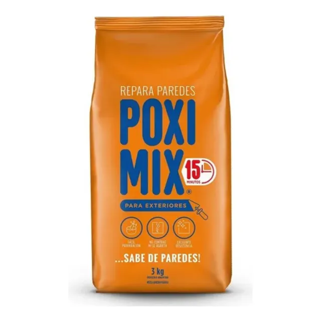 Poximix® Mezcla Adhesiva A Base De Cemento De Exterior 3 Kg