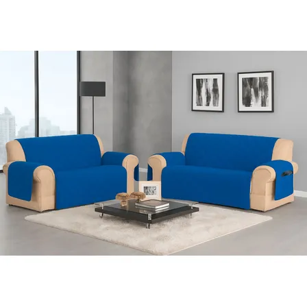 Kit Capas De Sofá 2 E 3 Lugares Dalia Microfibra Peletizada
