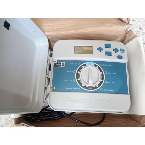 Programador De Riego 12 Estaciones Marca Hunter Ideal Jardín