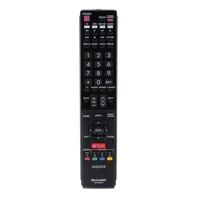 Control Remoto Gb118wjsa Para Television Sharp