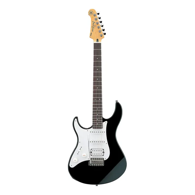 Guitarra Electrica Yamaha Pacifica Negra Pac112j Bl Color Negro Orientación de la mano Diestro