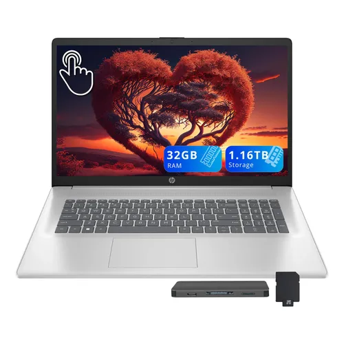 Laptop Hp 17.3 Touchscreen Intel Core I7-1355u 16gb Ram 1tb