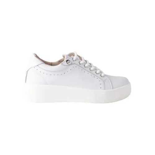 Zapatillas Zapatos De Cuero De Mujer Mavis - Ferraro