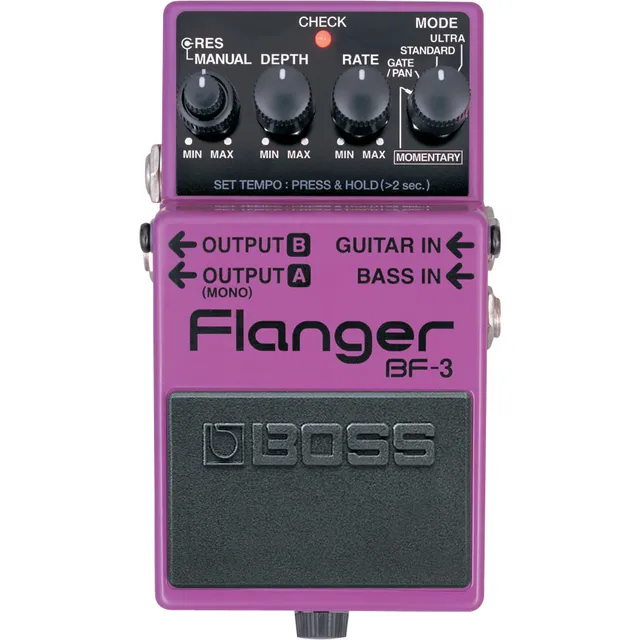 Pedal Boss Bf3 Flanger + Cable Interpedal Ernie Ball 