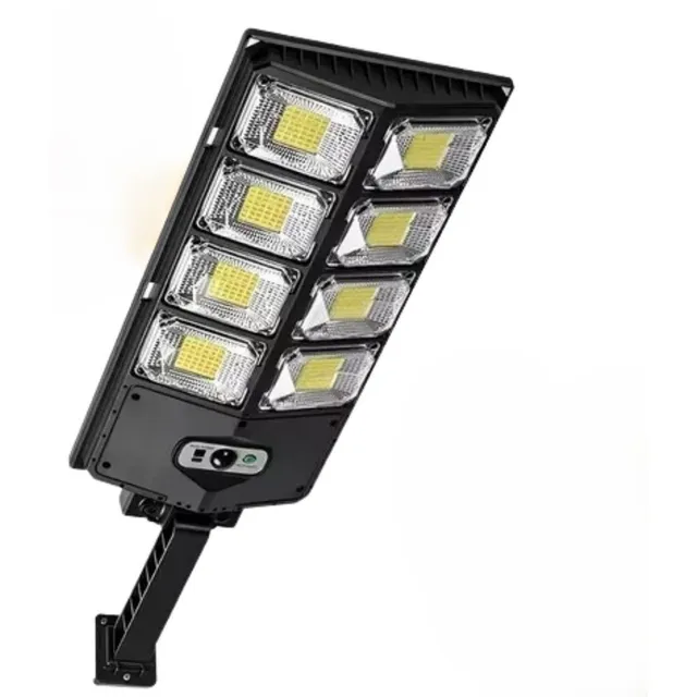 Farola Con Panel Solar 100w Control Remoto Sensor Movimiento