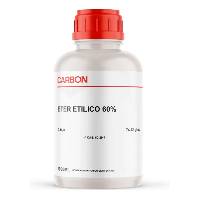 Solução Eter Etilico 60% 1l