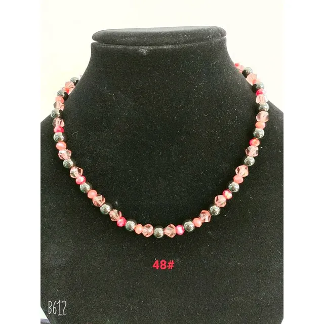 Collar Hgw Turmalina Con Esmeraldas Y Pulsera
