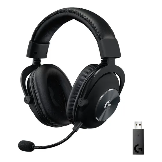 Audífonos Logitech Pro X para Juegos con Sonido Envolvente 7.1 y Micrófono color Negro