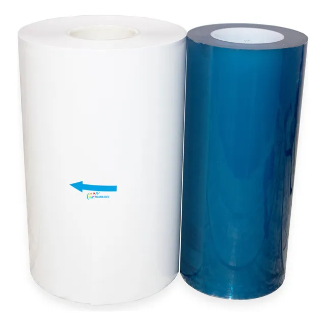 Rollo Film Dtf Uv A+b Ambos Rollos De 31cmx100m Blanco Nrm