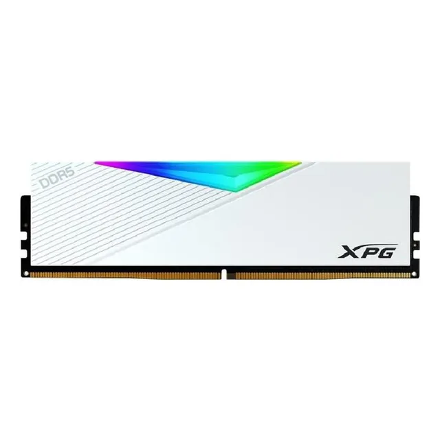Adata Xpg - Memoria para escritorio Lancer Rgb (16 GB, DDR5, 7200 MHz), color blanco