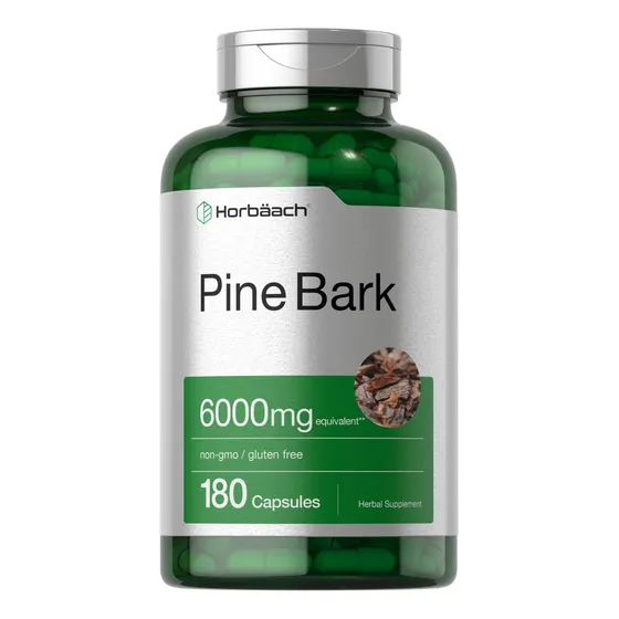 Suplemento De Extracto De Corteza De Pino Horbäach 6000 Mg 1