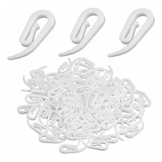 Ganchos Cortina Bano Ducha Plástico Anillos Accessory 1000 P Ganchos Cortina Bano Ducha Plástico Anillos Accessory 1000 P