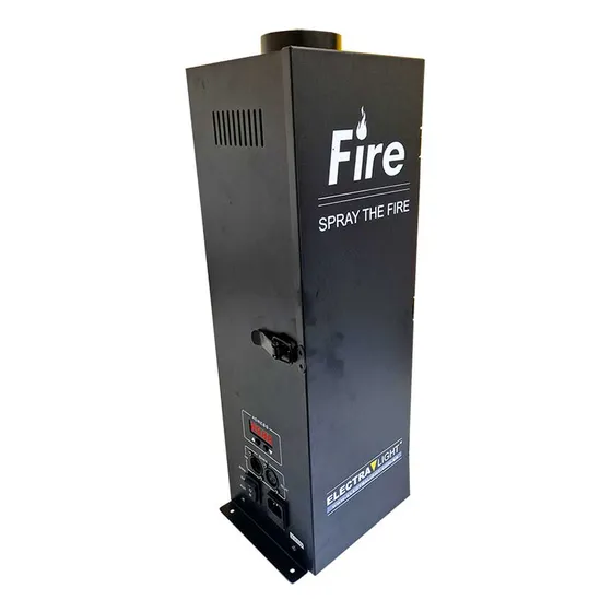 Maquina De Fogo Dmx / Fire Machine Dmx - 220v - Electra