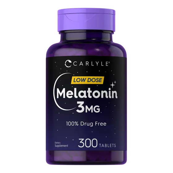 Suplemento Carlyle 3 Mg 300 Comprimidos En Dosis Baja