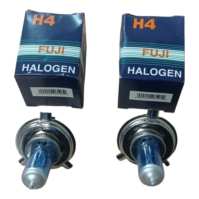 Bombillo Faro H4 12v 35w Halogeno Xenon Luz Blanca Hj125 