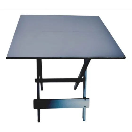 Mesa Dobrável 70x70 Cm Bar ; Restaurante Área Lazer Preto