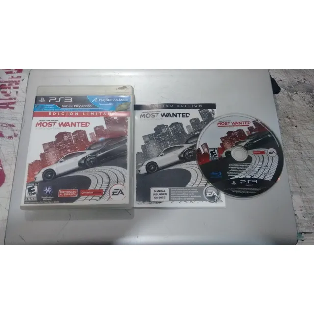 Need For Speed Mostwanted Completo Play Station 3
