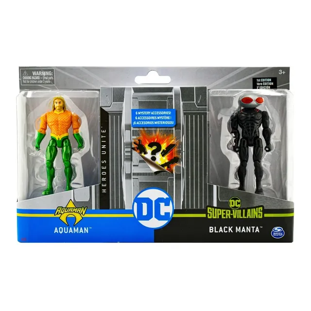 Dc Heroes Unite Super Villains Pack 2 Sets 11cm Spin Master