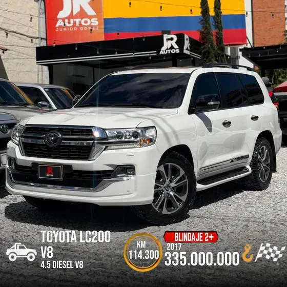 Toyota Land Cruiser 2017 4.5 Lc200 Blindado