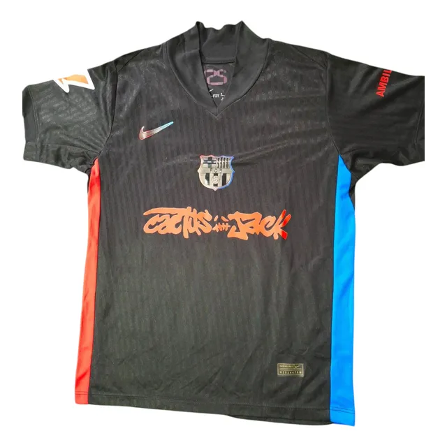 Camisa Del Barcelona 24/25 Visitante Versión Travis Scott