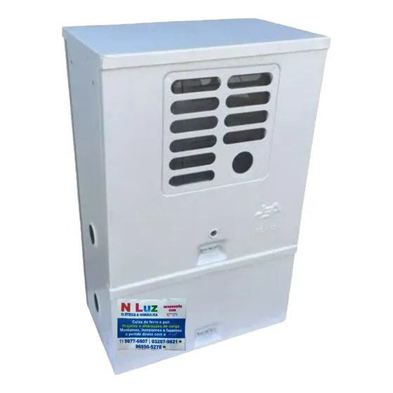 Caixa De Luz Tipo E U.m.a Bifásica 1 Medidor Enel  25mm