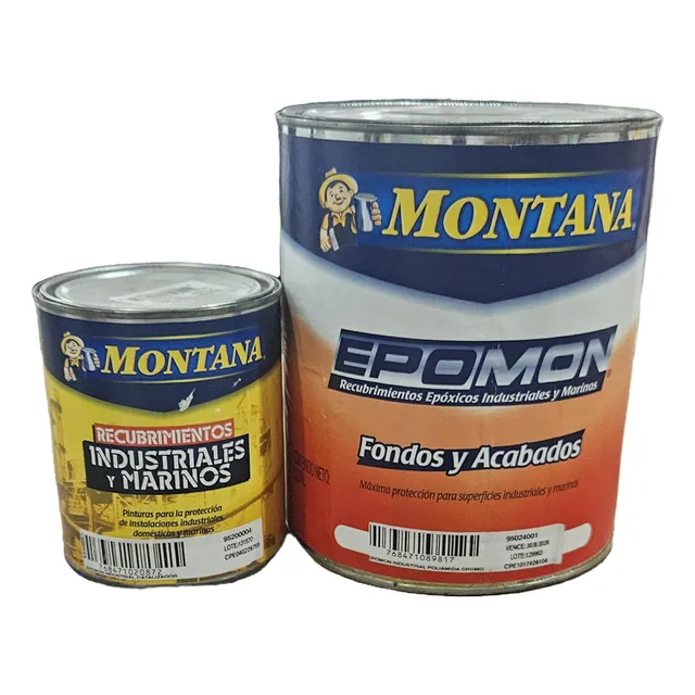 Pintura Epoxica Epomon Poliamida Gris - Blanco (montana)