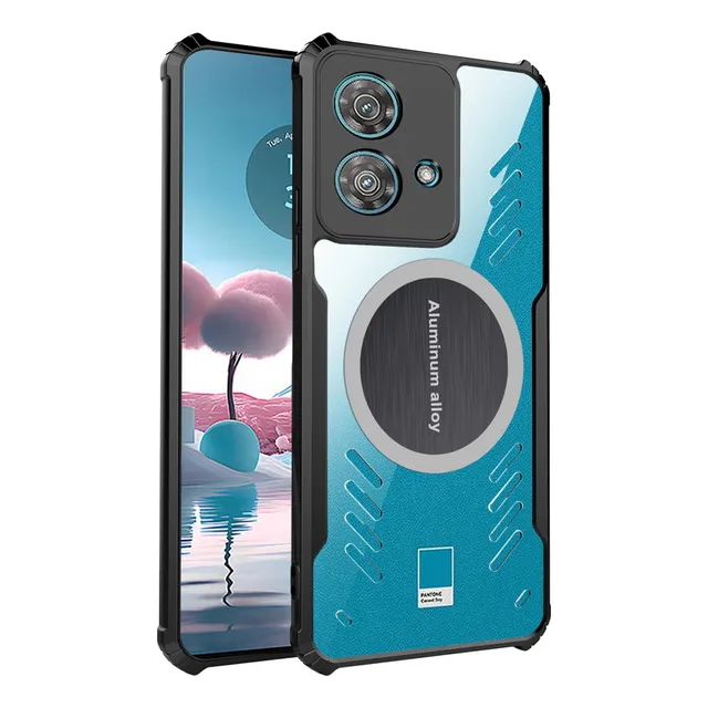 Funda Para Moto Edge 40 Neo Uso Rudo Magnética Carcasa
