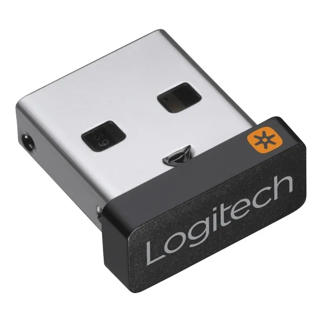 Logitech, Receptor Usb Unifying Para Mouse Y Teclado Mouse Negro Teclado Negro