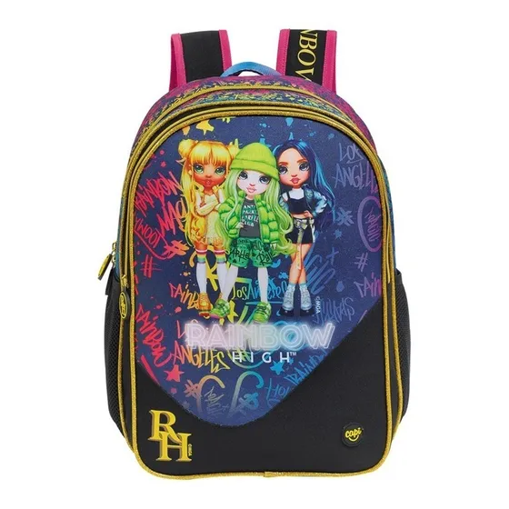 Bolso Morral Grande Para Niñas - Rainbow High