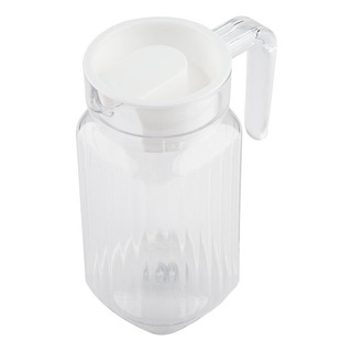 Botella Transparente De Vidrio Acrílico Agua A Rayas Jarra H Botella Transparente De Vidrio Acrílico Agua A Rayas Jarra H