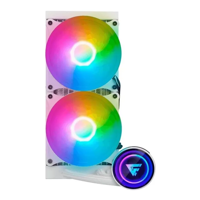 Enfriamiento Liquido Game Factor Lqg601 Rgb Blanco