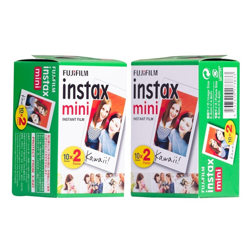 Película Fujifilm Instax Mini Pack X2  (2x20)