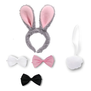 Orejas De Conejo Kawaii Con Colita Incluida Orejas De Conejo Kawaii Con Colita Incluida