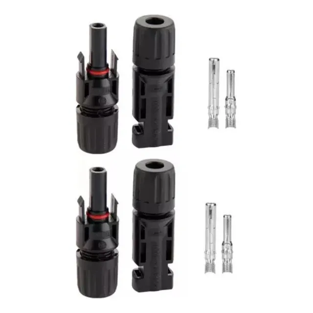 Conector De Empalme Mc4 Para Paneles Solares Por 2 Pares