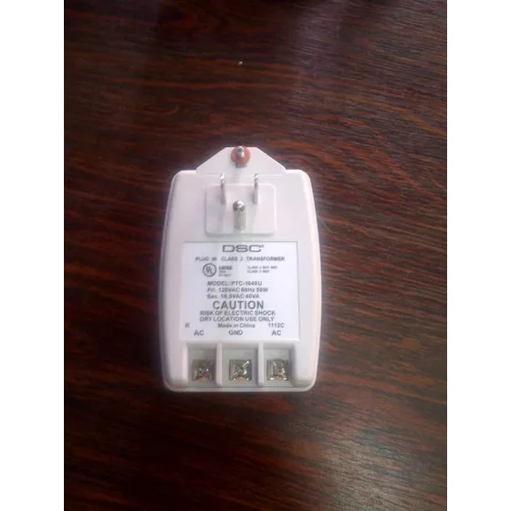Transformador Para Alarmas Paradox Y Dsc 16.5v 40va