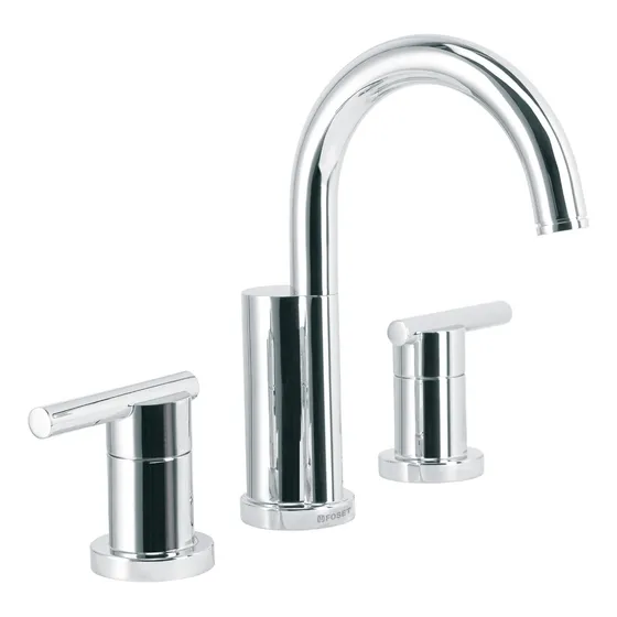 Mezcladora Cromo Para Lavabo Con Taladros Separados, Element